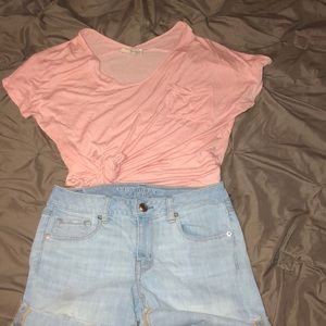 Tshirt w/ shorts bundle!